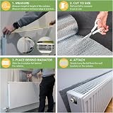 BLOSTM Foil Insulation Roll 25m x 60cm Radiator Reflector 3-in-1 view 7