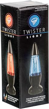 Funtime Gifts Twister Water Tornado LED Colour-Changing Lamp 25cm view 3