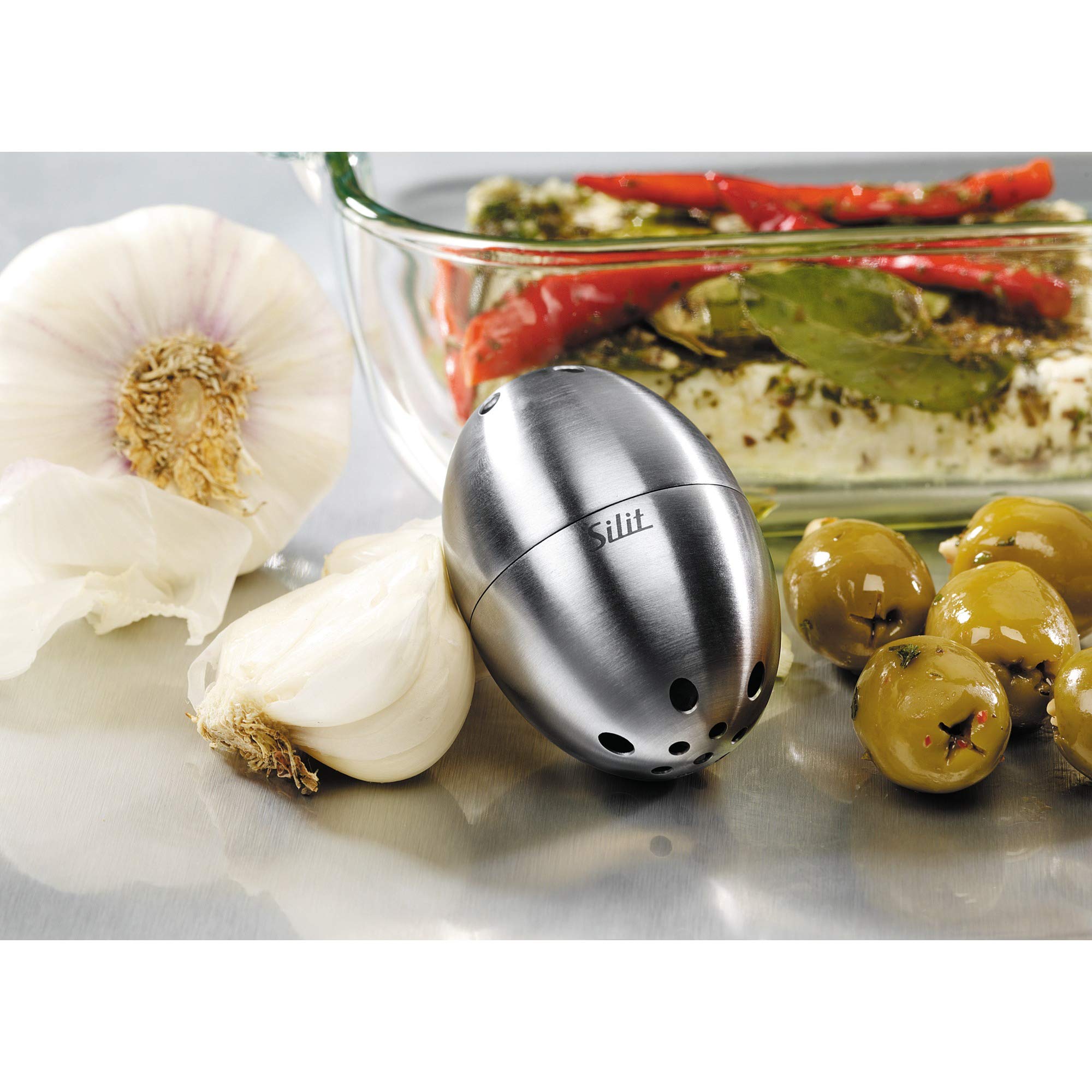 Silit Deodorising Egg Anti-Smell Stainless Steel