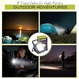 Spanner In The Works 1000 Lumen COB Keychain Work Light LED Torch Black view 2