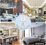 BROTOU G9 Halogen Bulbs 230V 500Lm 2800K Warm White 12 Count 60W Dimmable view 5