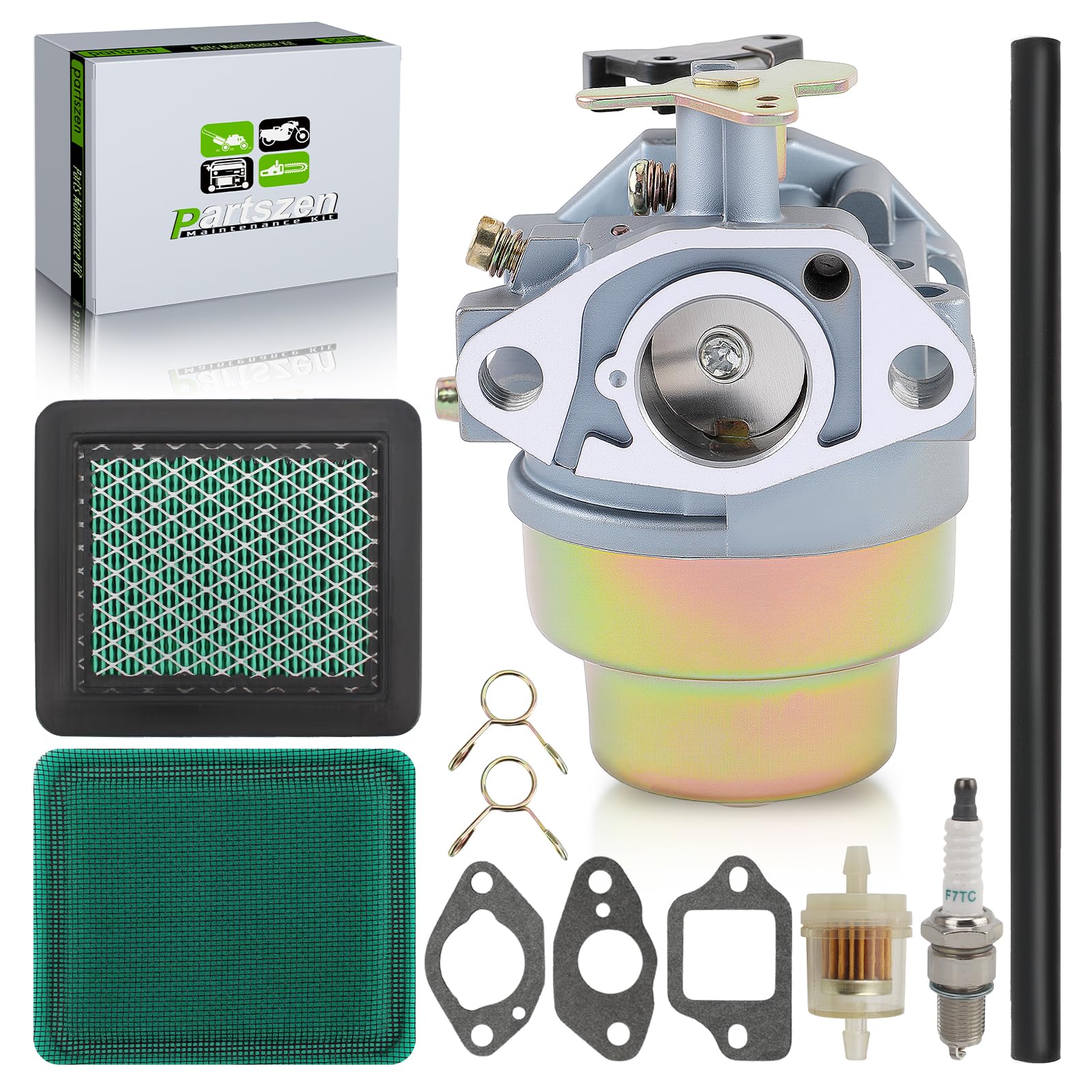 Photo 1 of partszen RY802800 Carburetor Fit for Ryobi RY80940B RY803001 RY803000 RY803000E 2800 3000 PSI for Honda GCV160 HRR216K2 for Toro 20194 for Cub Cadet LS27T CC98H for Husqvarna HU800H HU700H