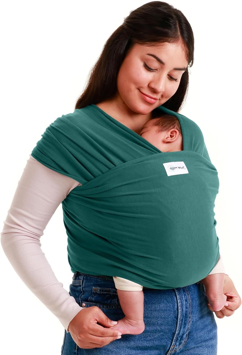 Sleepy Wrap Baby Carrier Dark Green Newborn to Toddler 7-35 lbs Ergonomic
