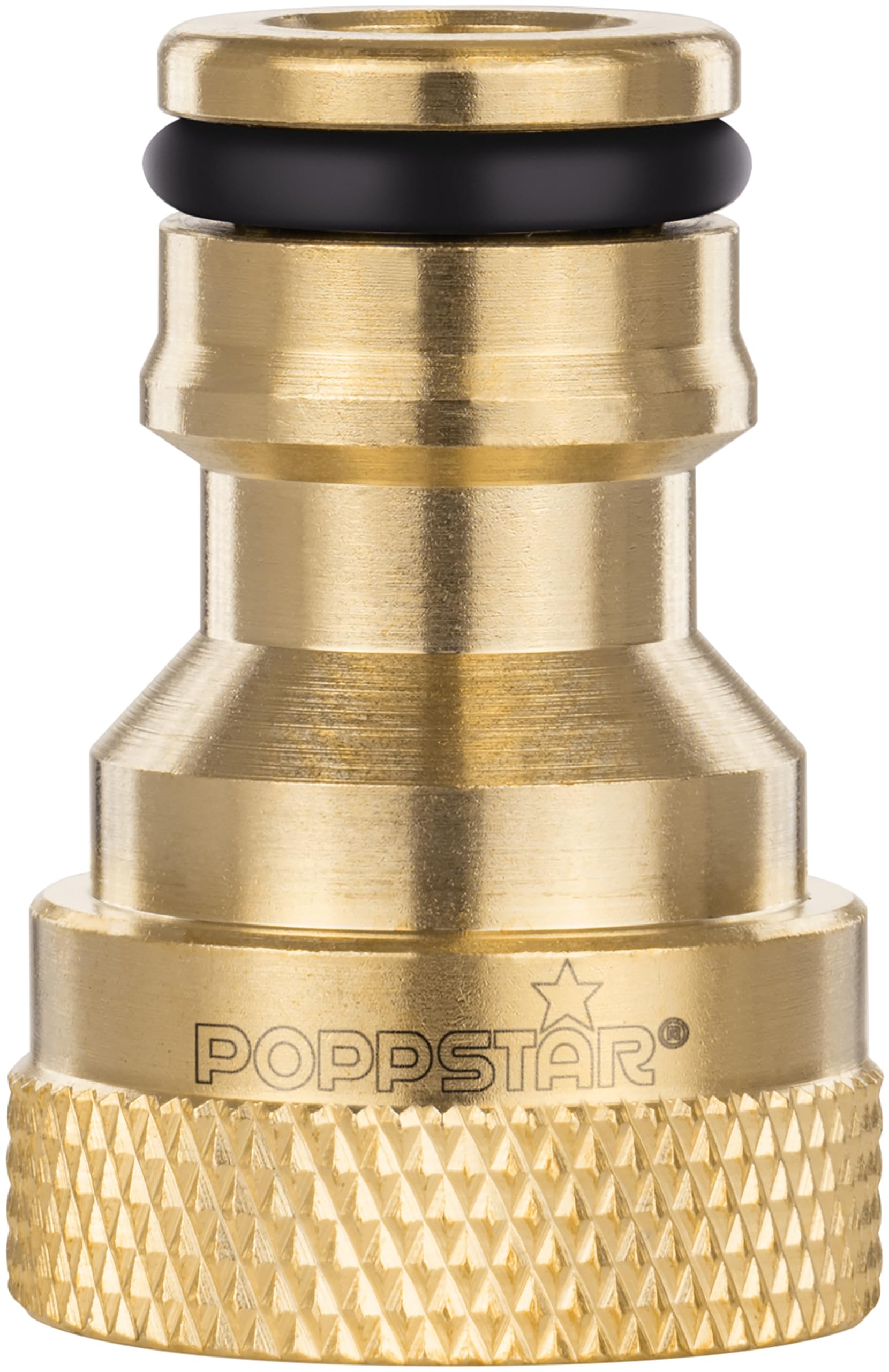Poppstar Tap Connector 1/2 Inch Internal Thread & Plug-in Coupling for Garden Hose (Compatible with Gardena System)