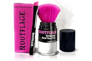 Rootflage Root Touch Up Powder Ice House Hair Powder - Instant Temporary Platinum Blonde Root Touch Up Powder, Tone Golden/Blonde Hair Touch Up Powder for Roots, Hair Cover Up Root Concealer Powder
