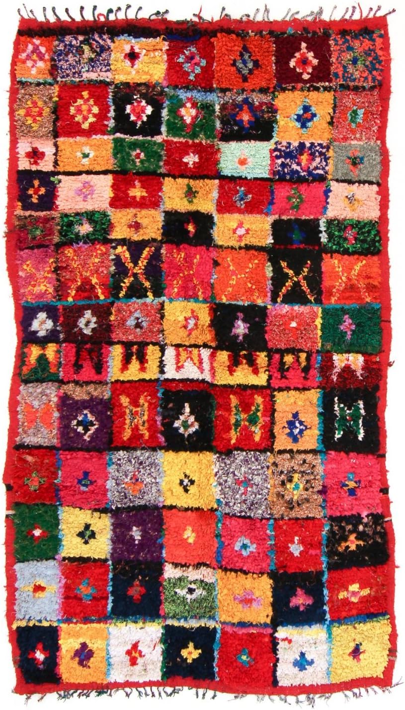 Trendcarpet Moroccan Berber rug Boucherouite 250 x 140 cm