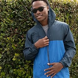 Global Blank Men's Windbreaker Jacket Lightweight