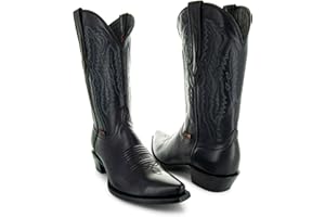 Soto Boots Mens Burnished Snip Toe Cowboy Boots H50030