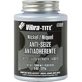 Vibra-TITE - 90728 9072 Nickel Anti-Seize Lubricant Compound, 8 oz Jar with Brush
