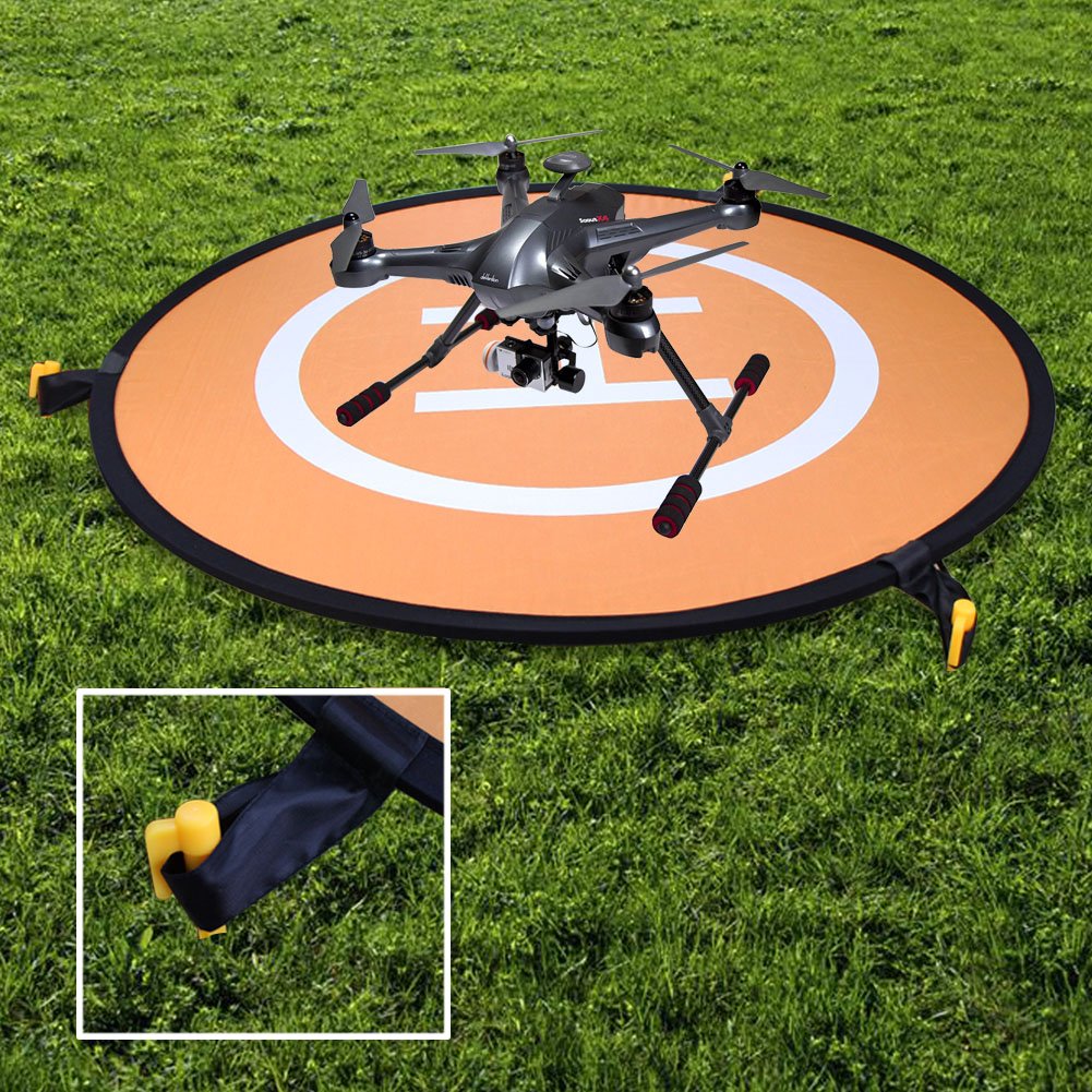 KINBON Drone Landing Pads, Waterproof 30'' Universal Landing Pad Fast