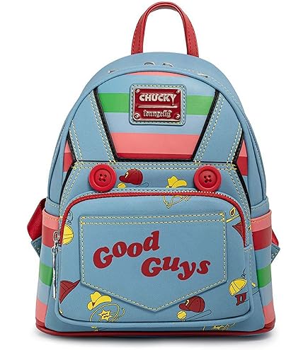 Loungefly Universal Bride Of Chucky Tiffany Double Strap Mini Backpack Bag : Clothing, Shoes & Jewelry