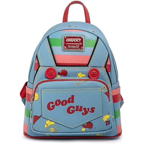 チャッキーとティファニーのミニバッグパック Loungefly Child's Play Chucky & Tiffany Mini Backpack | Hot Topic