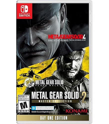 Konami Metal Gear Solid: Master Collection Vol. 1 /Switch : Amazon