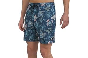 Quiksilver Men's Swimwear Regular Fit Stretchable Comfort Liner Swim Trunks (S-XXL)