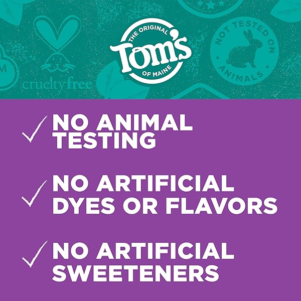 TOM’S OF MAINE WHOLE CARE NATURAL TOOTHPASTE WITH FLUORIDE, PEPPERMINT, 4 OZ. 3-PACK (PACKAGING MAY VARY)