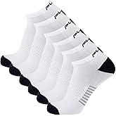 Pure Athlete Ultra-Light Running Socks – No-Show Anti-blister Athletic Sock for Men and Women, Thin – Moisture Wicking