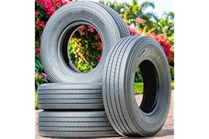 Set of 4 (FOUR) Transeagle ST Radial Premium Trailer Radial Tires-ST225/75R15 225/75/15 225/75-15 121/117M Load Range F LRF 1