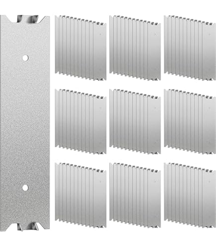Dunzy 50 Pcs Nail Plates For Wood Studs, 1.5" X 2.5" Cable Wire