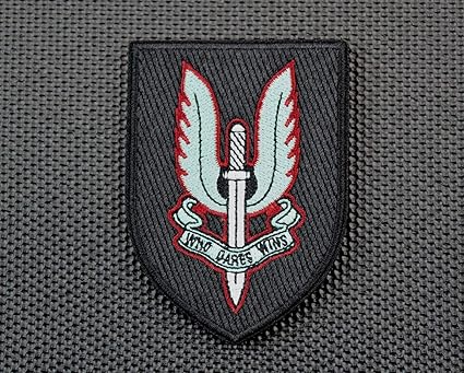 Amazon Com Britkitusa Premium Embroidered 22 Sas Regiment Winged Dagger Morale Patch Uksf Hereford Sports Outdoors