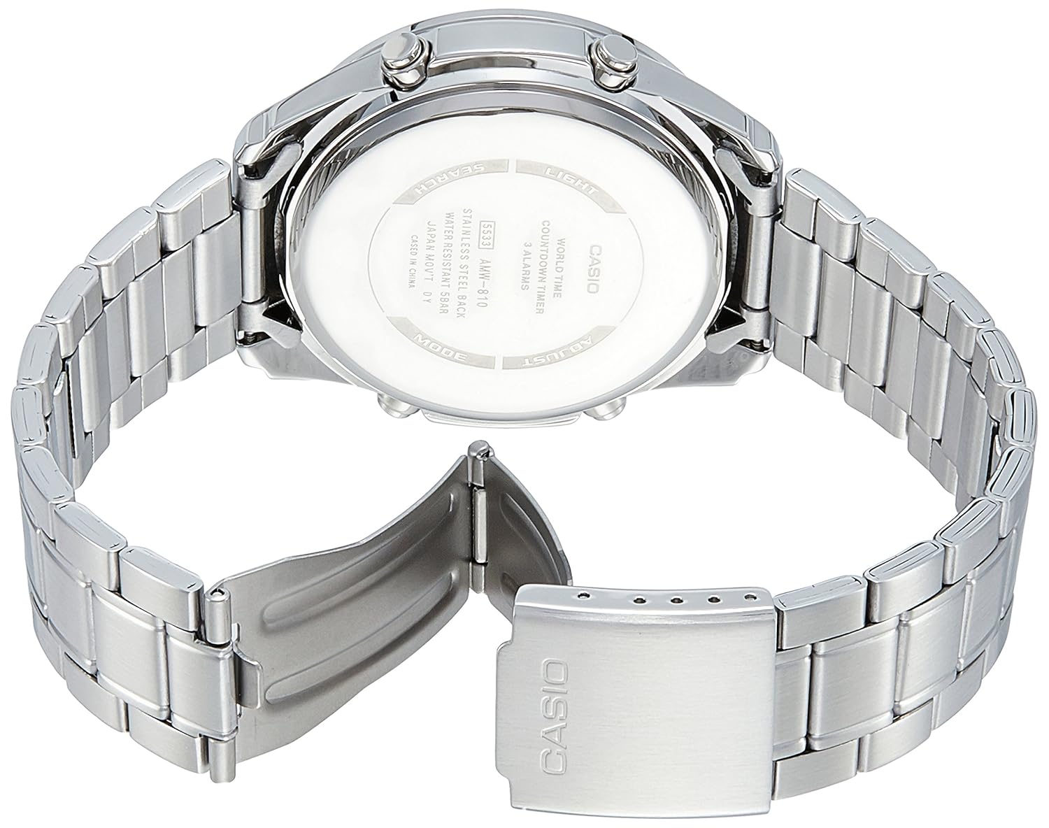 St steel back. Seiko water resistant base metal st. Shock resist antimagnetic shock absorbing structure. Seiko base metal st. Aq s810w запчасти.