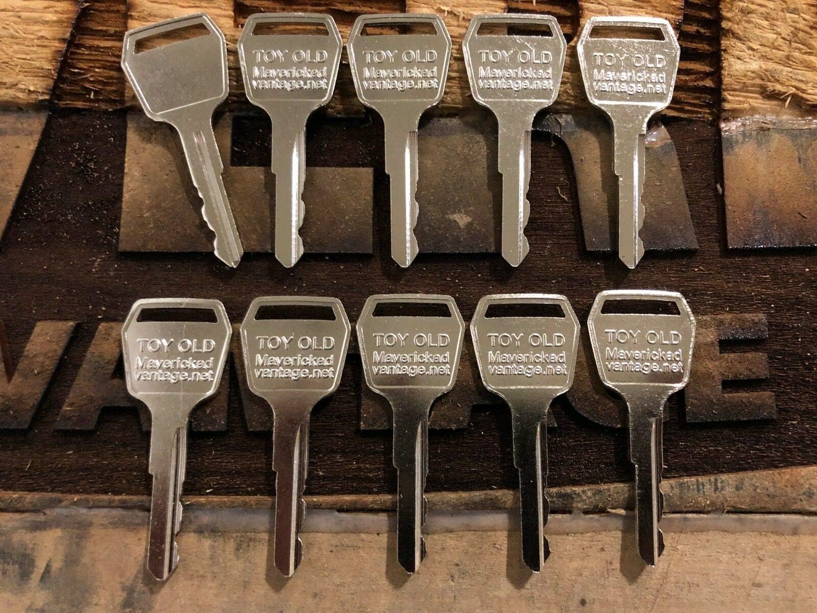 Forklift Ignition Keys Toyota Old 57421-22060-71 511416 TOYO416 TOYOLD ELI80-01 (5)