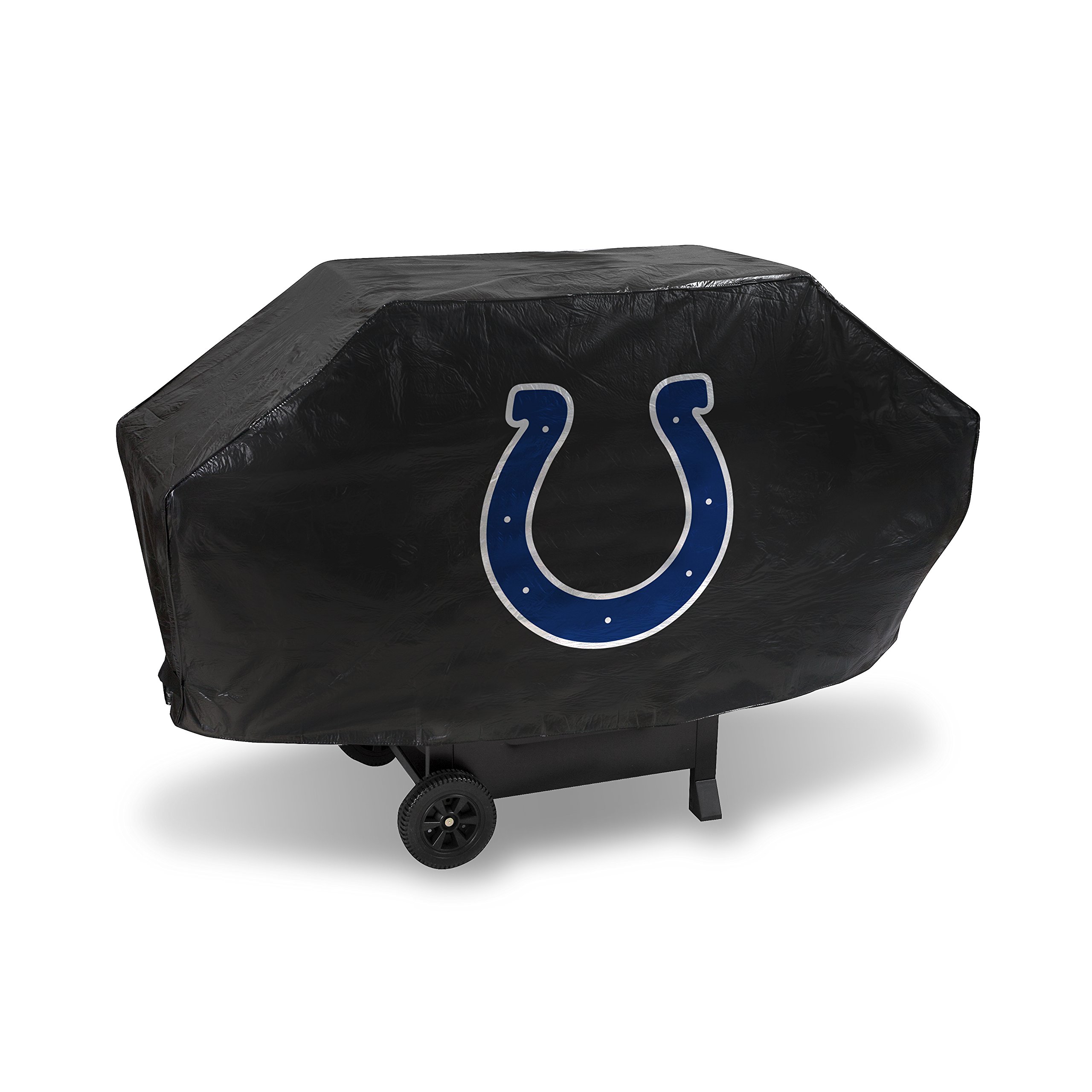 Rico Industries NFL Vinyl Padded Deluxe Grill Cover, Indianapolis Colts, 68 x 21 x 35-inches