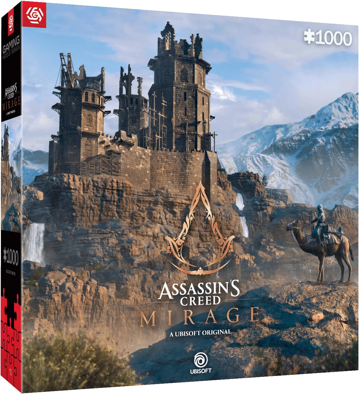 Good Loot Gaming: Assassin's Creed Mirage - Difficult Hard 1000 Piece Jigsaw Puzzle - Computer Game Jigsaw Puzzle - for Video Game Lovers - for Adults and Kids 12+ - 68.3 x 48 cm