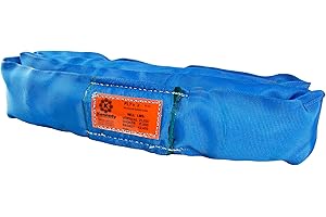 Power Lift PL7x3' Blue Polyester Round Sling (21,200 lbs. Vertical Capacity) | Various Sizes in Listing | Kennedy Wire Rope & Sling Company | Proudly Manufactured in The USA