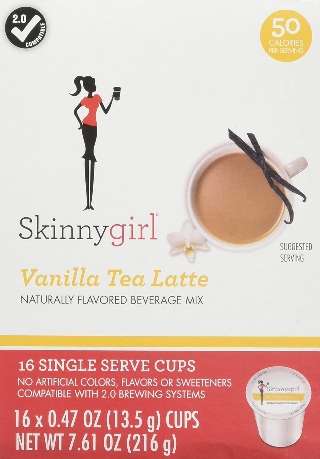 Skinny Girl Vanilla Tea Latte Nutrition Runners High Nutrition
