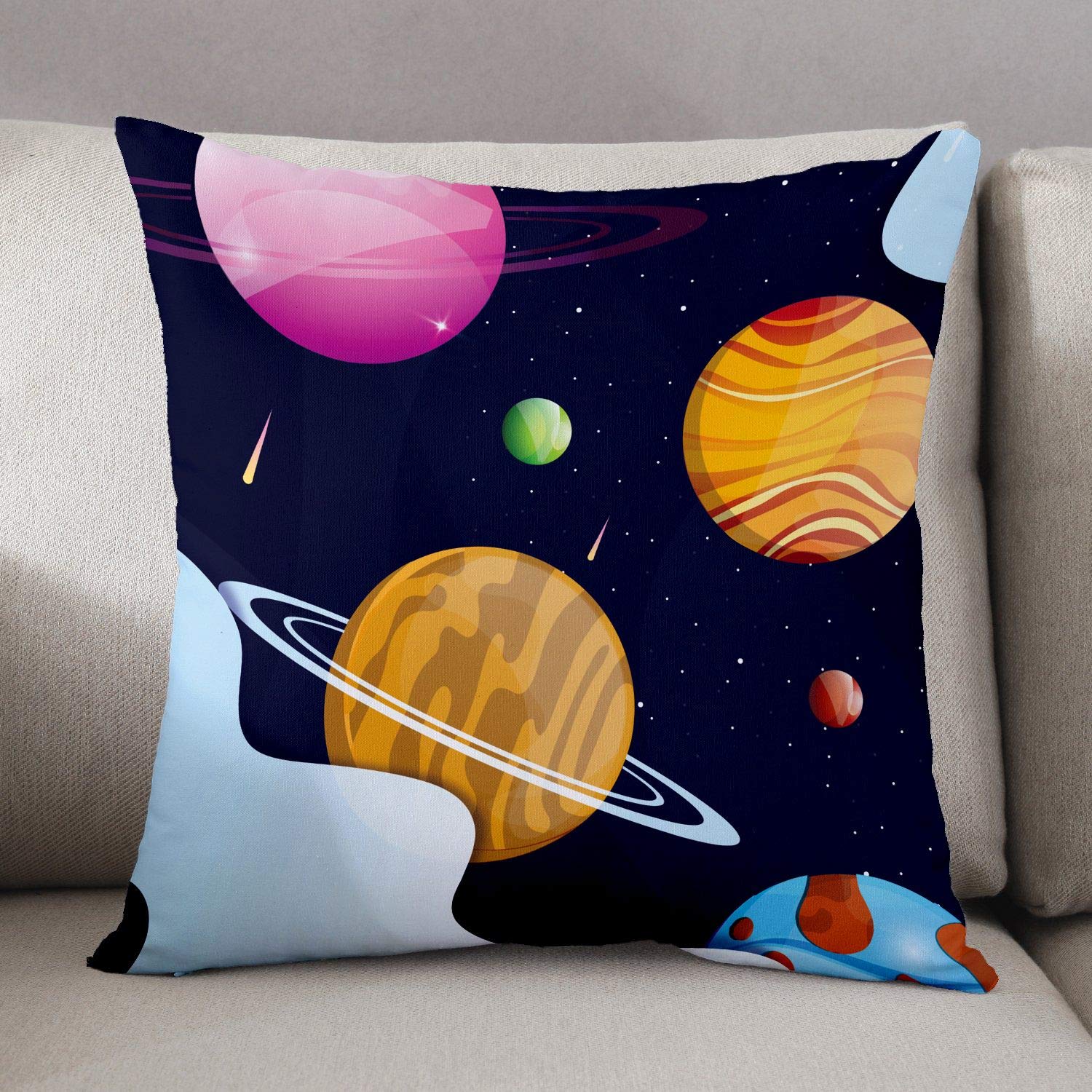 Bonamaison Decorative Cushion Cover, Multicolor, 45 x 45 cm