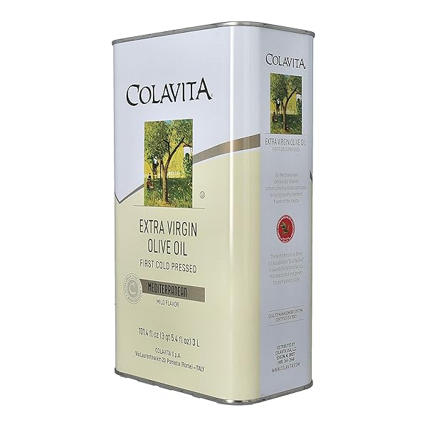 COLAVITA COLAVITA MEDITERRANEAN EXTRA VIRGIN OLIVE OIL 101.5-OUNCE TIN