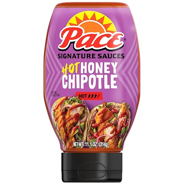 PACE HOT HONEY CHIPOTLE SIGNATURE SAUCE, 11.1 OZ