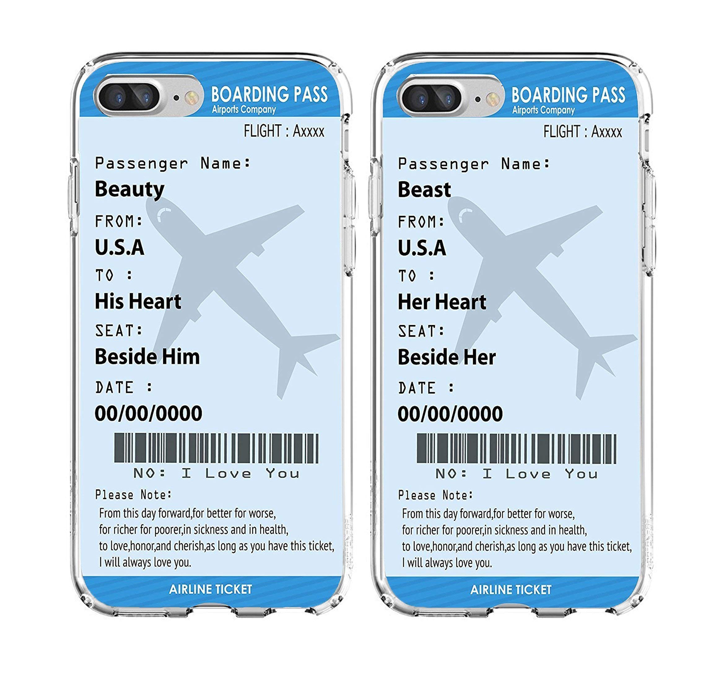 Shark Boarding Pass Plane Tickets Best Friends Style Boyfriend