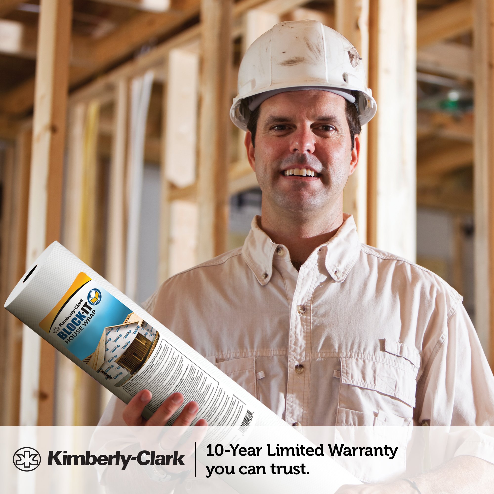 KimberlyClark BlockIT House Wrap 5' x 100' Pricepulse
