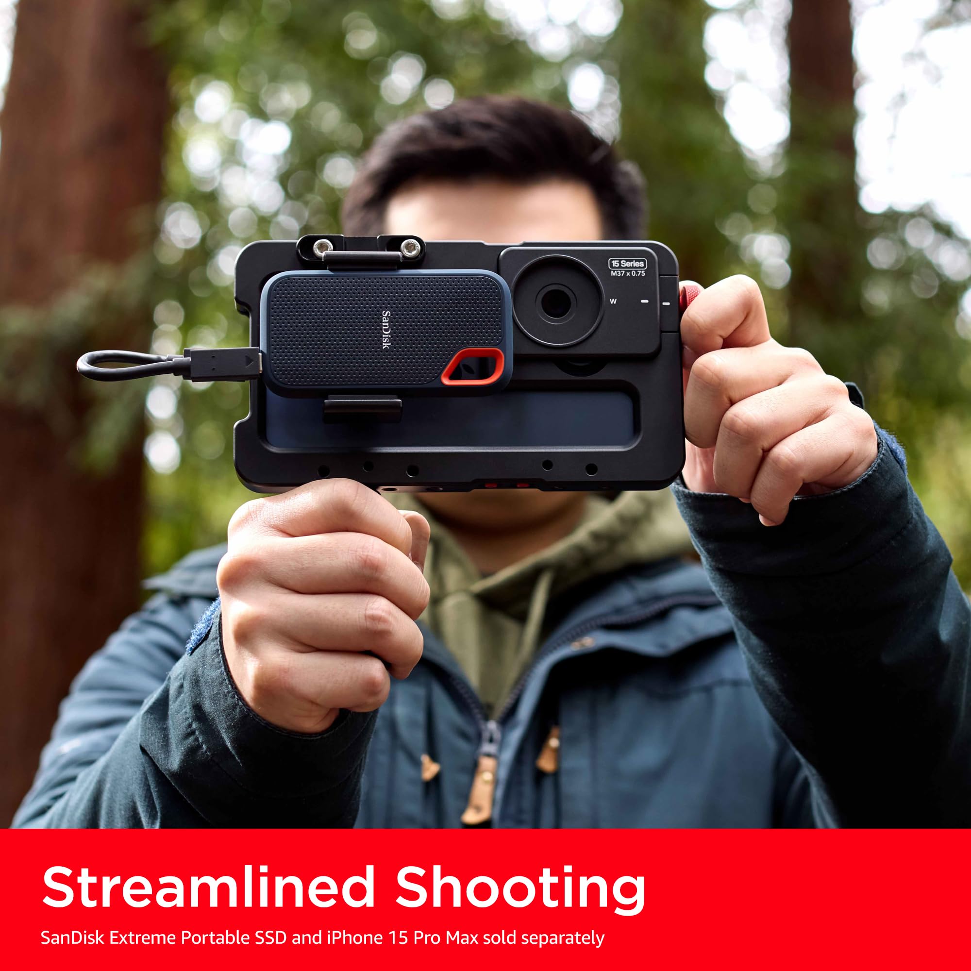 Smallrig Iphone 16 Pro Max BEASTGRIP® X SanDisk Beastcage™ IPhone