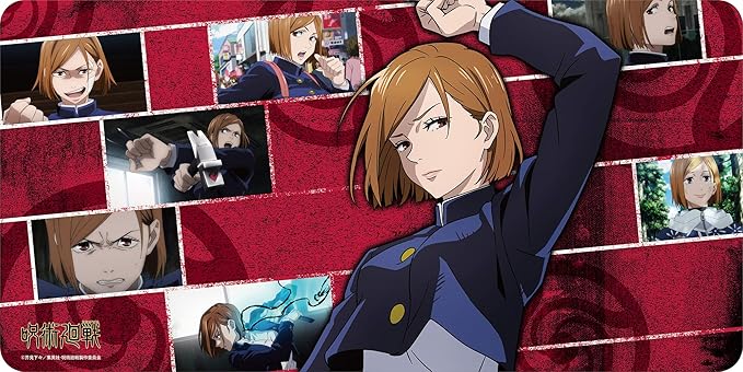 Amazon 呪術廻戦 デスクマット 釘崎 野薔薇ver アニメ 萌えグッズ 通販