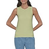 DKNY Women's Workwear Short Sleeve Stretch Sweater, Green
