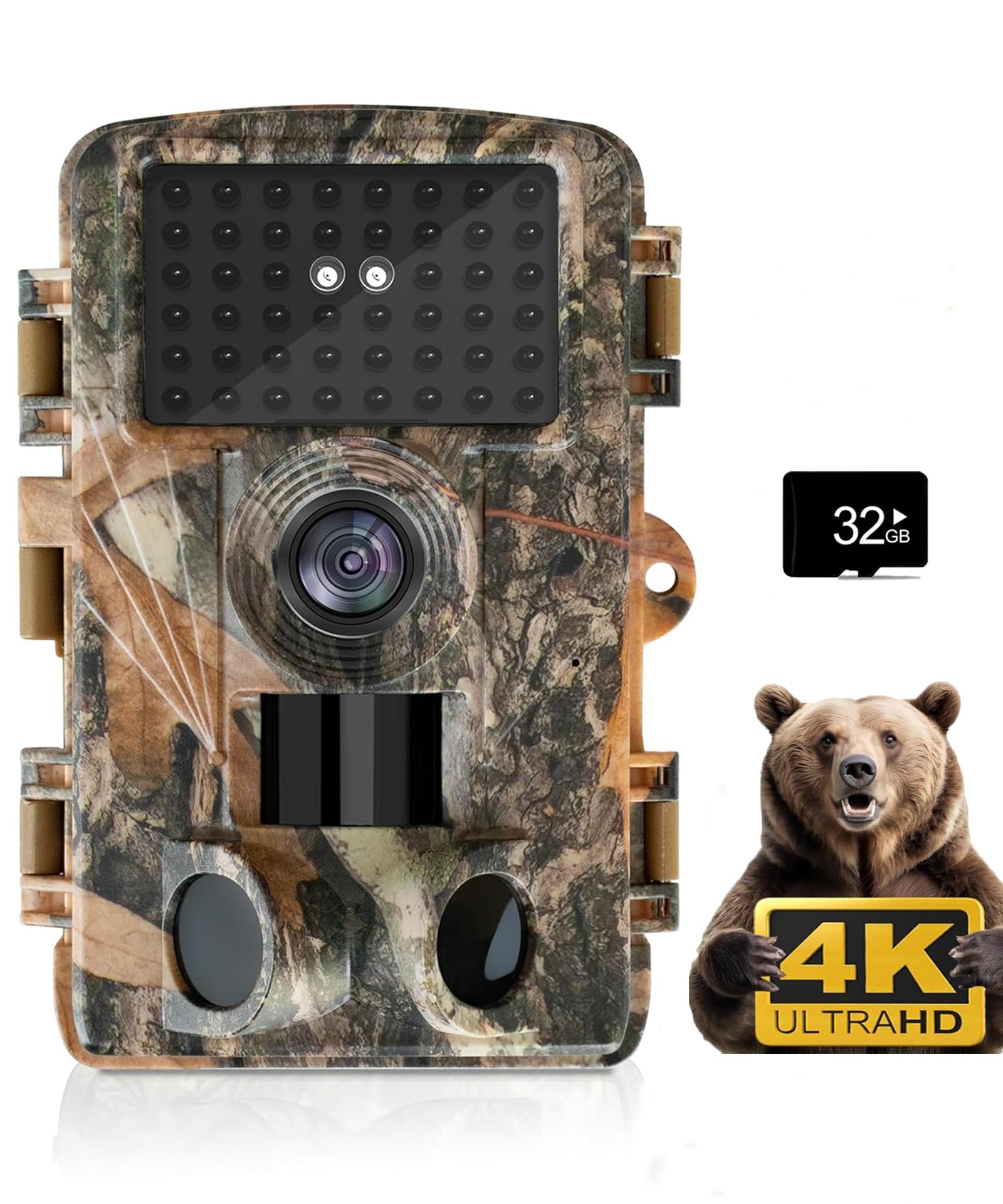 Dargahou Trail Camera 4K 48MP Game Camera with 0.05s Trigger Motion