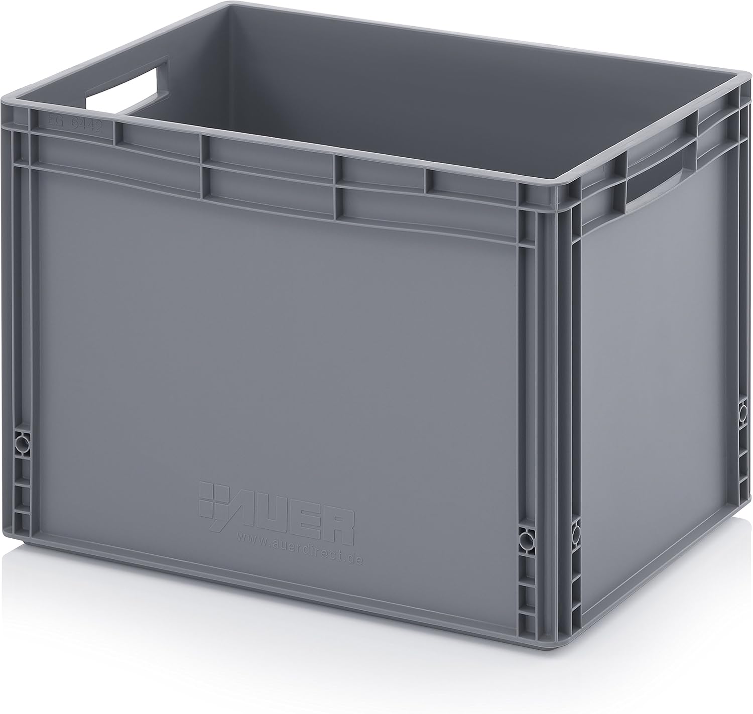 Eurobox 60x40x17 Cm - Contenitore Plastica Grigio 35 Litri Impilabile - Foto 10