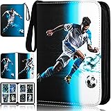RONMONG Soccer Card Binder,2023 Sports Trading Card with Sleeves Holder Album,440 Pockets Soccer Card Holder Sheets Display S