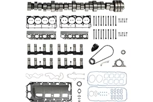 MDS 5.7 Rebuild Overhaul Kit With HEMI Lifters Camshaft Kit & Timing Chain Kit Fit For Jeep Dodge Ram 2500 3500 Chrysler Aspe