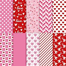 Amazon.com: Whaline 60 Sheets Valentine's Day Tissue Paper Love ...