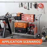 Simpa 22 Drawers Plastic DIY Tool Bit Storage Organiser Cabinet 49x25x16 cm view 4