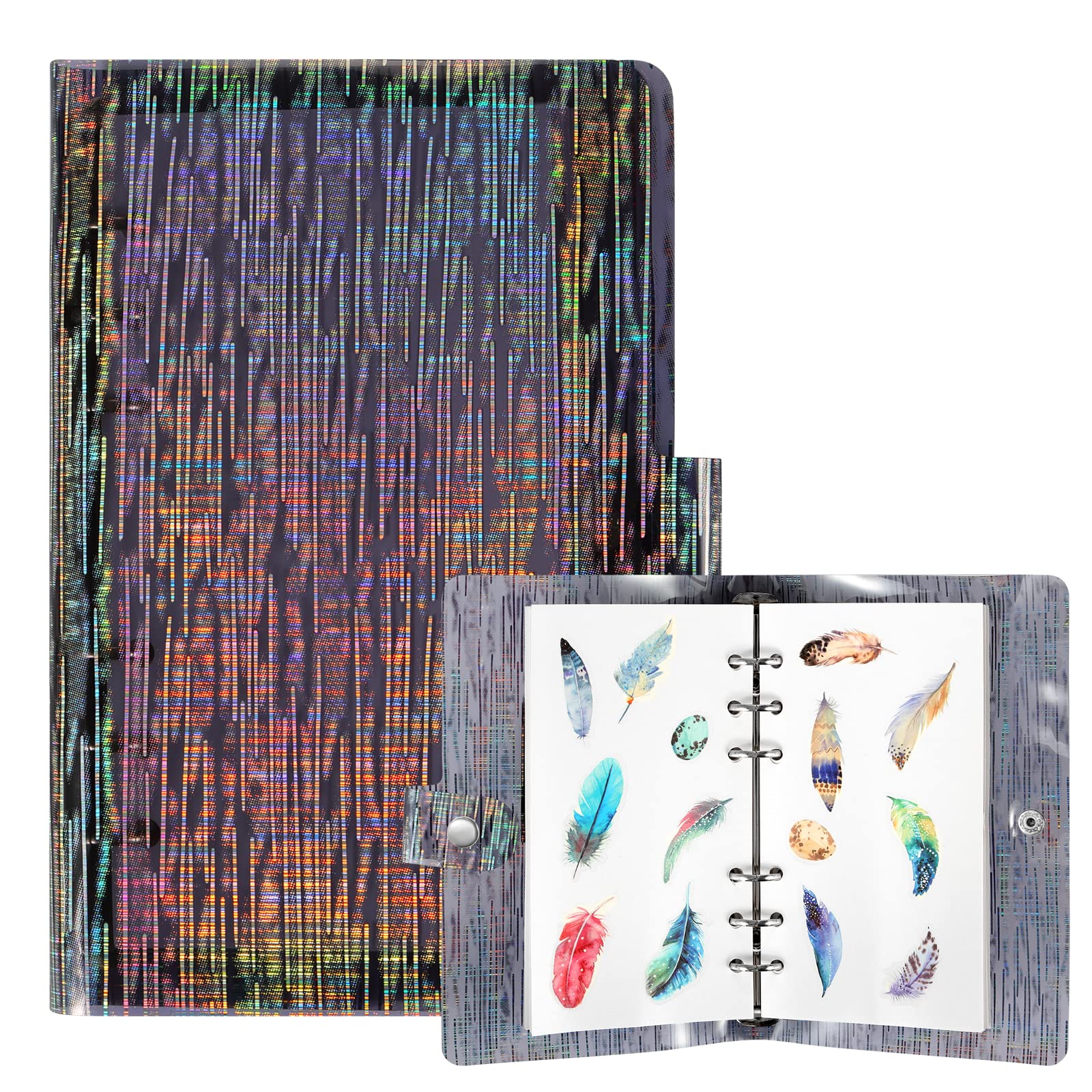 MUDOR Reusable Sticker Collecting Book Album, 80