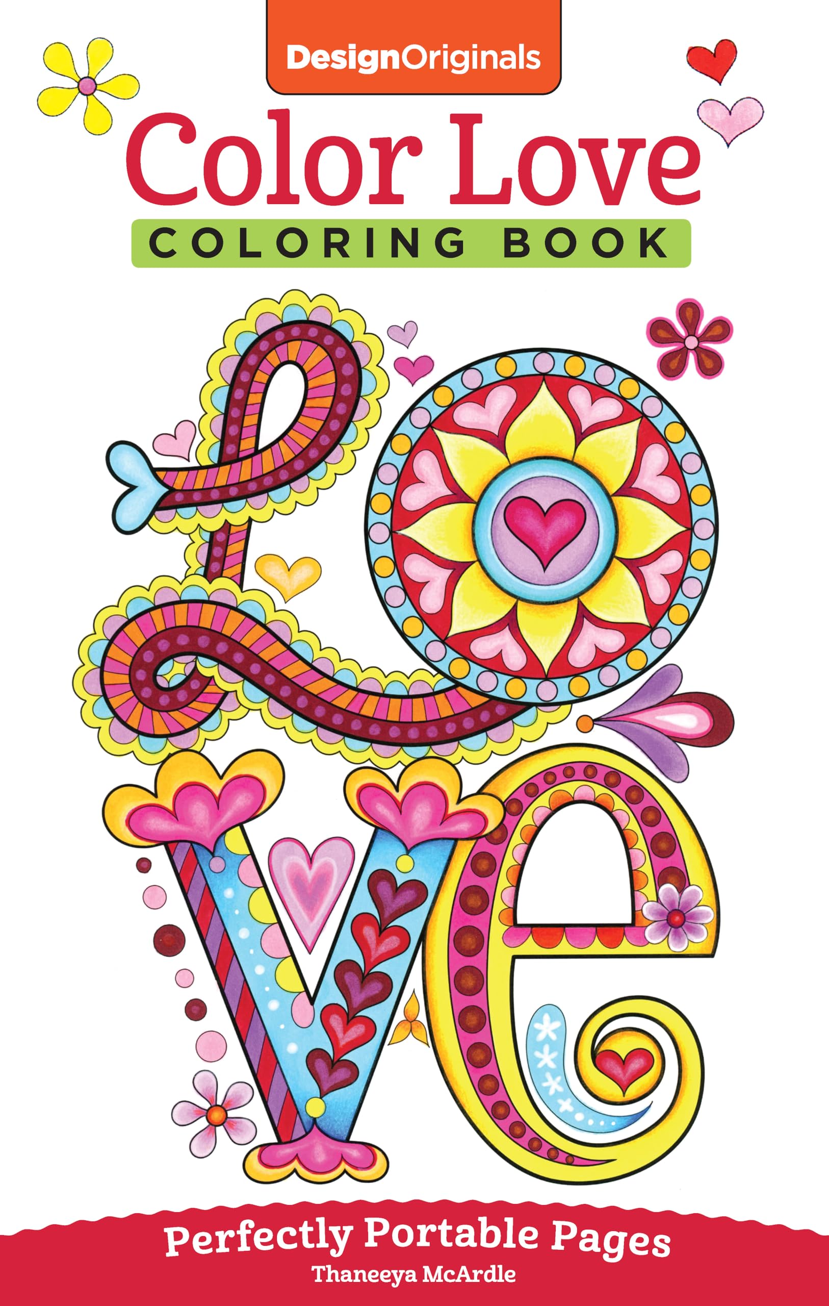 Color Love Coloring Book: Perfectly Portable Pages (On the Go) (On-the-Go! Coloring Book)