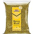 Rani Moong Whole (Ideal for cooking & sprouting, Whole Mung Beans with skin) Lentils Indian 128oz (8lbs) 3.63kg Bulk ~ All Natural | Gluten Friendly | Non-GMO | Kosher | Vegan | Indian Origin