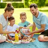 ACTIVE FOREVER Extra Large Waterproof Picnic Blanket 300x200CM Portable view 2