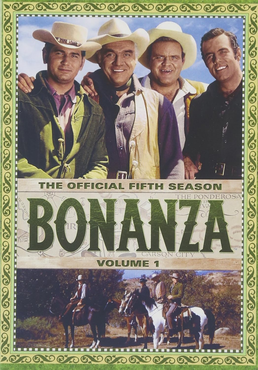Bonanza The Official Fifth Season, Vol. 1 Lorne Greene, Michael Landon, Dan