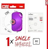 CORE Hollow Stunt Scooter Wheel 110mm ABEC 9 Bearings Purple view 5