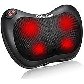DaiweIon Shiatsu Back and Neck Massager with Heat, Massage for Neck, Shoulder, Leg, Electric Massage Pillow, Used at Home, Christmas Gift for Men Women Dad, Mom